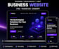 design and develop a modern responsive business website
