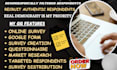 recruit authentic demographically filtered respondents for your survey