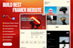 design and develop a framer website