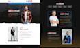 do figma website design, website UI UX design, figma design,