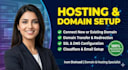 install wordpress on hosting and connect domain