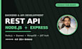 build a rest API backend with nodejs express and mongodb