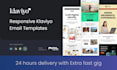 do responsive klaviyo email design in HTML