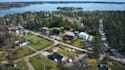 render residential community, site plan layout, townhouse design,cgi aerial view