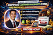 do shopify shipping customer products sync,ups payments checkout error fixing
