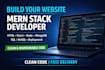 create a full stack website and deploy it professionally