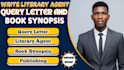 write your literary agent query letter and book synopsis