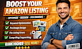 amazon listing optimisation image design listings fix error products description