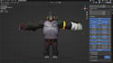 apply bone to 3d character, fix weight paint,joint, physics rig,iclone8,skinning