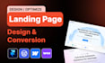 high converting landing page design