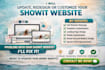update showit website template showit customization design redesign designer seo