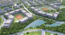 render architecture landscape, health facility master plan, site utility plan