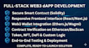 build a full stack web3 dapp and smart contract