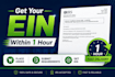 get your ein number from irs in 1 hr