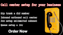 setup 3cx did number sip trunk inbound outbound call center for your business