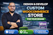 design and develop a custom woocommerce store with cro and speed optimization