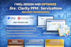 design and optimize jira, clarity ppm and servicenow delivery frameworks