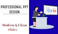 design modern and professional power point presentation slides