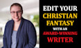 edit your christian fantasy novel