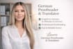 proofread german texts, theses, and academic papers