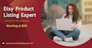 upload etsy product listings with SEO optimization