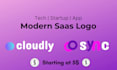 design modern saas and tech startup logo