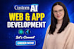 develop ai agents, vapi ai chatbot mobile app and ai website development llm