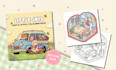create kids and adult coloring book cover design and interiors for KDP and etsy