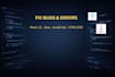 fix HTML CSS javascript and react js bugs