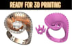 create custom 3d jewelry cad design using matrix and rhino
