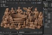 create scale miniature building, landmark monument models house model printing