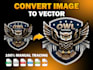 vectorize, redraw, trace, recreate your logo or image