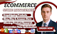 do ecommerce store management for etsy ebay amazon tik tok shop shopify manager