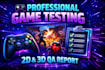 do to the game testing