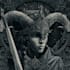 create a dark art illustration with engraving style