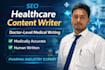 write professional medical and pharma content
