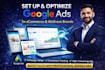 setup google ads for anti aging peptides woocommerce store supplements brands