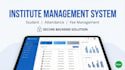 build institute management system with fastapi, postgresql, docker