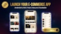 develop a professional flutter ecommerce mobile app