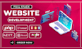 build custom website as a full stack PHP laravel web developer