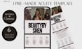 provide premade acuity scheduling templates editable in canva