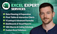create excel data analysis, excel dashboard and advanced formulas