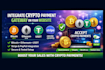integrate crypto payment gateway, bitcoin, usdt, stripe crypto on your website