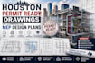 apply houston permit ready drawing on commercial mep design plans