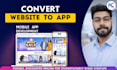 convert website into a professional android app or progressive web app pwa