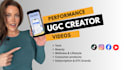 create quality female ugc video ads
