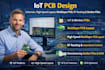 iot pcb design schematic high speed layout, multilayer pcb rf routing and gerber