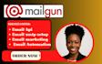 configure mailgun email API SMTP setup mailgun transactional email automation