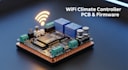 develop wifi iot climate controller pcb design and firmware