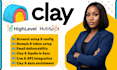 setup apollo io, clay com, gohighlevel, hubspot crm, zapier workflow automation